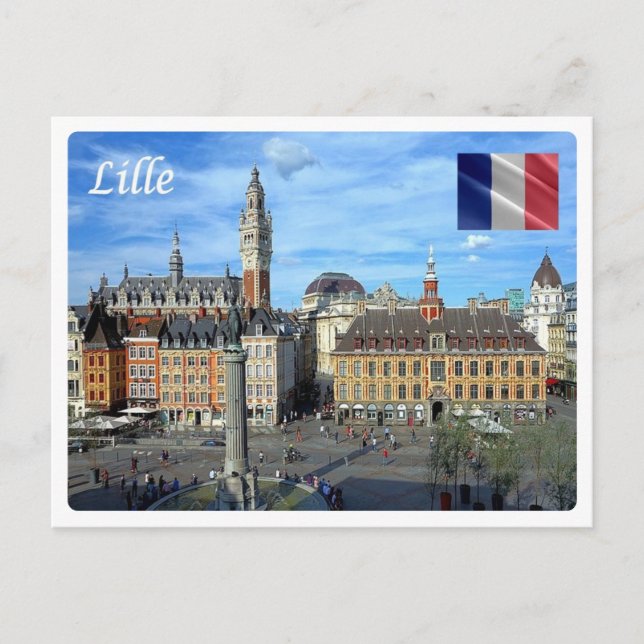 Postal France - Lilla Lille - (Anverso)