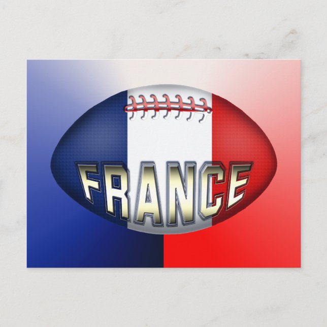 Postal France Rugby Ball (Anverso)