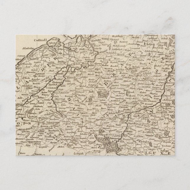 Postal Francés austriaco y holandeses (Anverso)