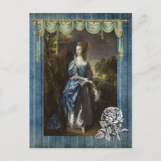 Postal Frances Duncombe (Anverso)