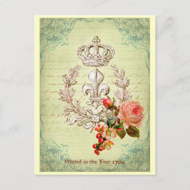 Postal Francés vintage (Anverso)