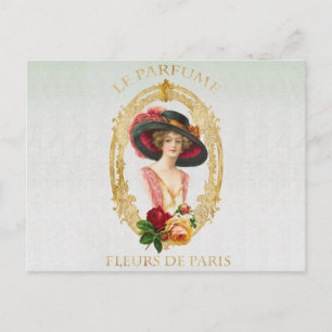 Postal Francés vintage