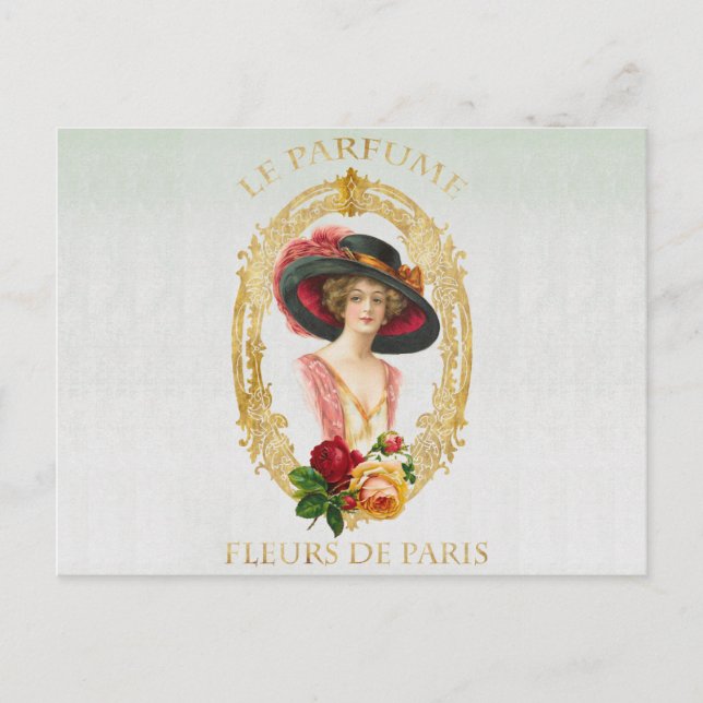 Postal Francés vintage (Anverso)