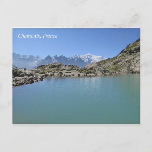Postal francesa Chamonix Mont Blanc (Anverso)
