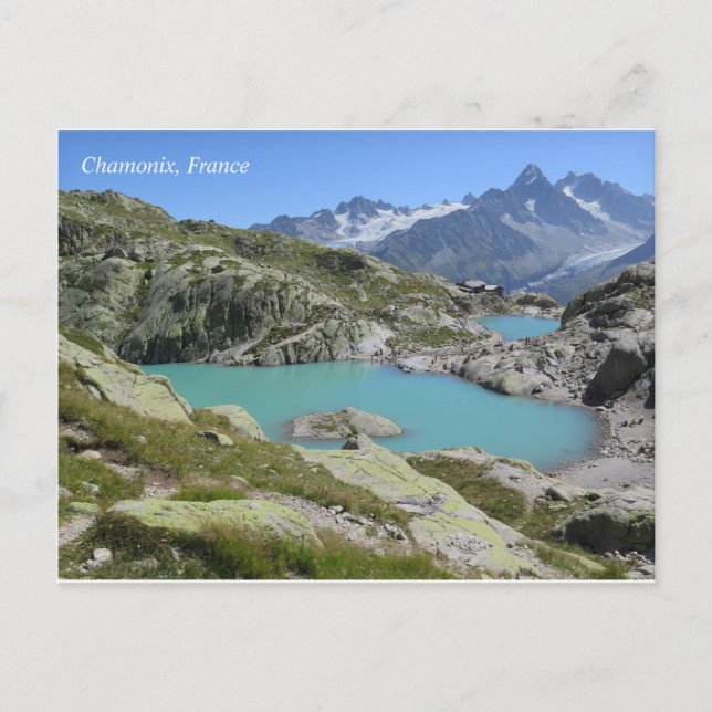 Postal francesa de Chamonix (Anverso)