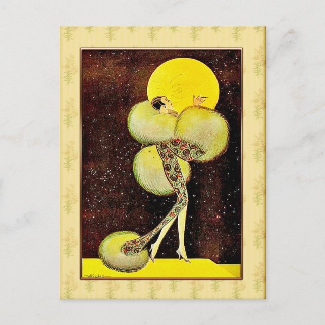 Postal francesa de folletos (Anverso)