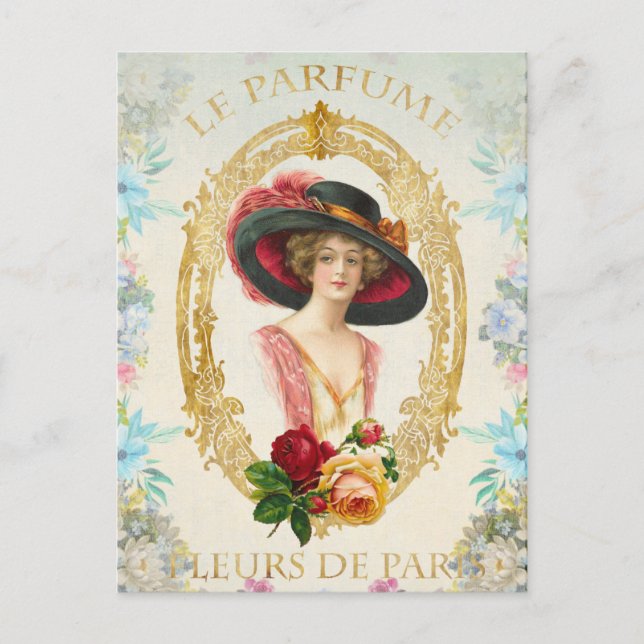 Postal francesa vintage (Anverso)