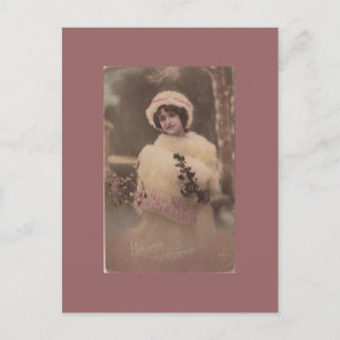 Postal francesa vintage