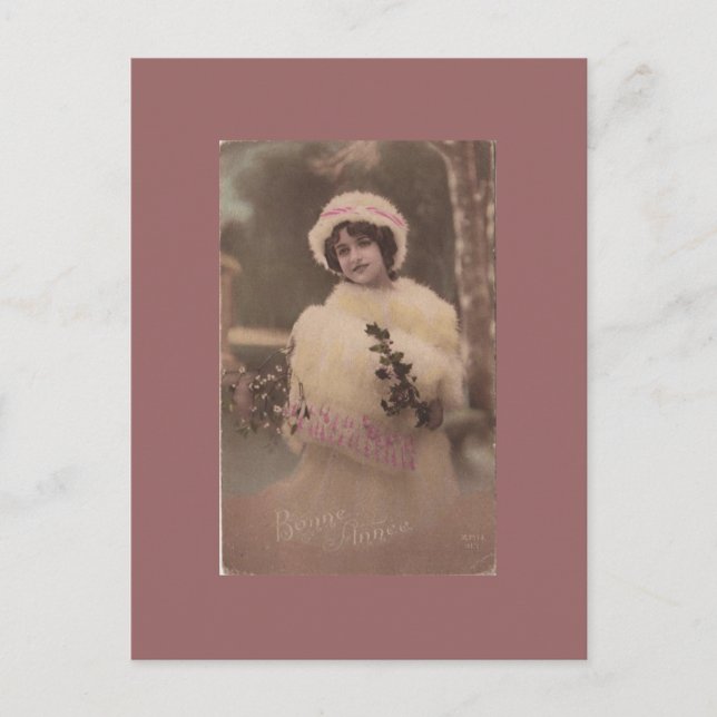 Postal francesa vintage (Anverso)