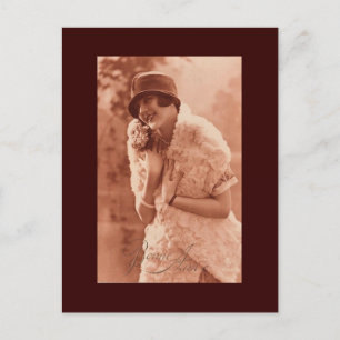 Postal francesa vintage