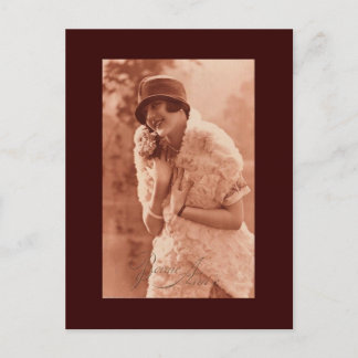 Postal francesa vintage