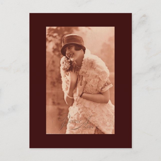 Postal francesa vintage (Anverso)