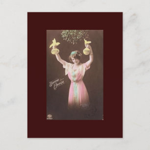 Postal francesa vintage