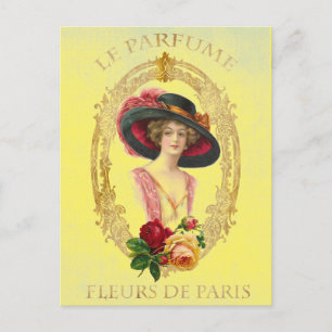 Postal francesa vintage