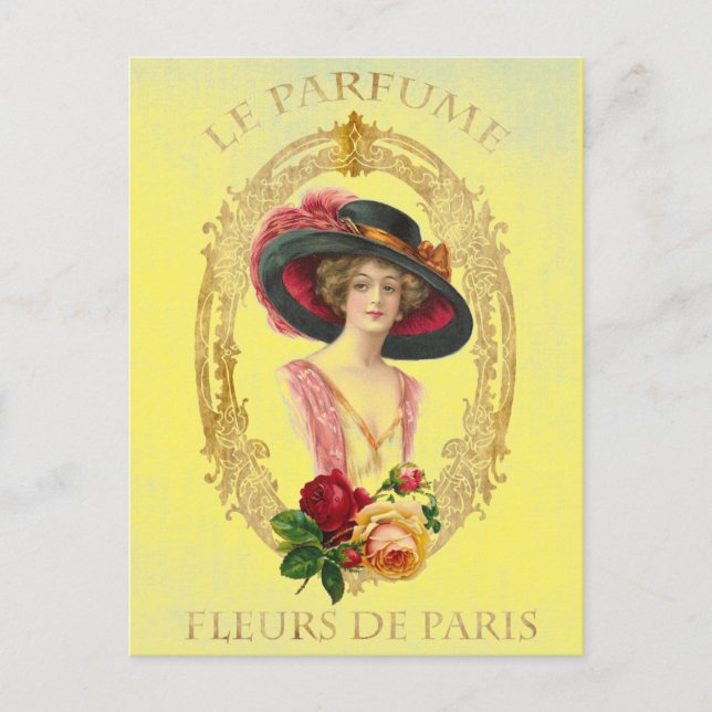 Postal francesa vintage (Anverso)