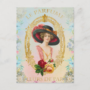 Postal francesa vintage