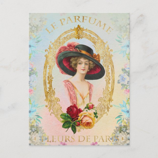Postal francesa vintage (Anverso)