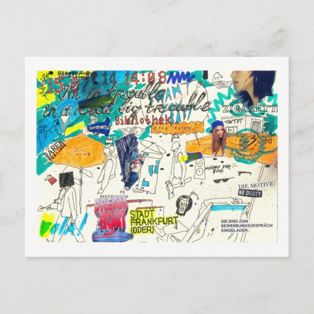 Postal Fráncfort a. d. Oder (Anverso)