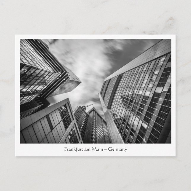Postal Fráncfort Alemania (Anverso)