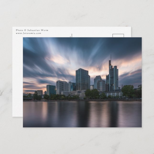 Postal Fráncfort Alemania (Anverso / Reverso)