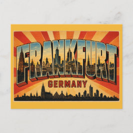 Postal Fráncfort Alemania Römer