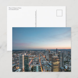 Postal Fráncfort del Meno Alemania
