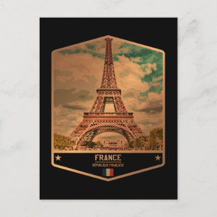 Postal Francia