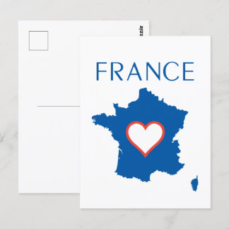 Postal Francia
