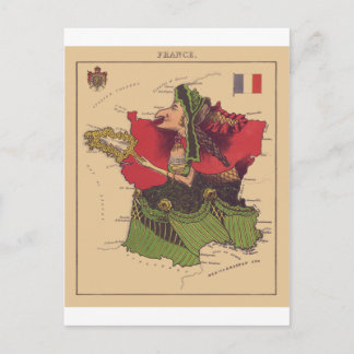 Postal Francia