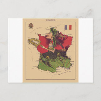 Postal Francia