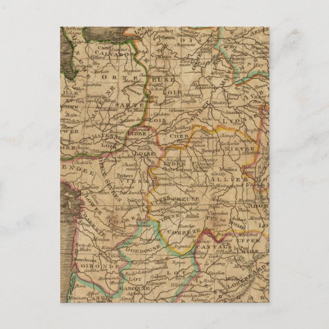 Postal Francia 13 (Anverso)