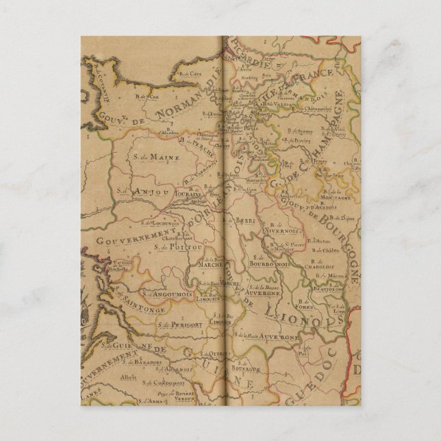 Postal Francia 29 (Anverso)