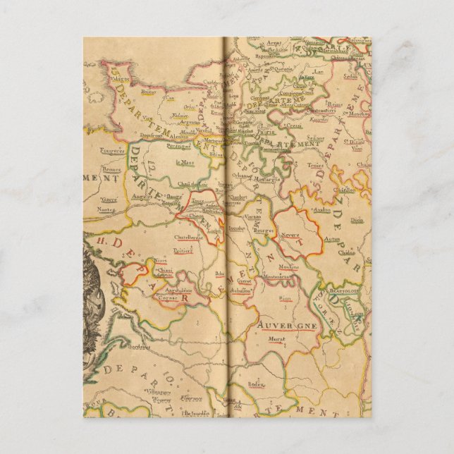 Postal Francia 33 (Anverso)