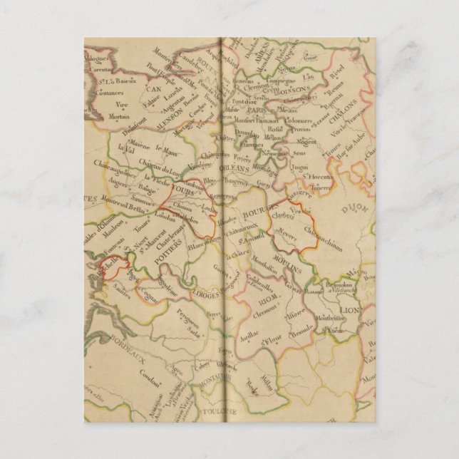 Postal Francia 43 (Anverso)