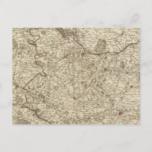 Postal Francia, Bélgica, Europa