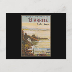 Postal Francia Biarritz