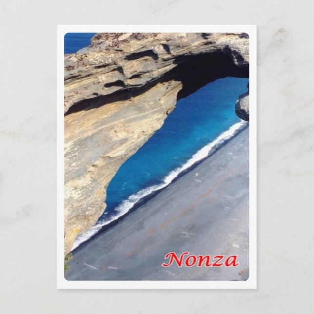 Postal Francia - Córcega - Nonza - (Anverso)