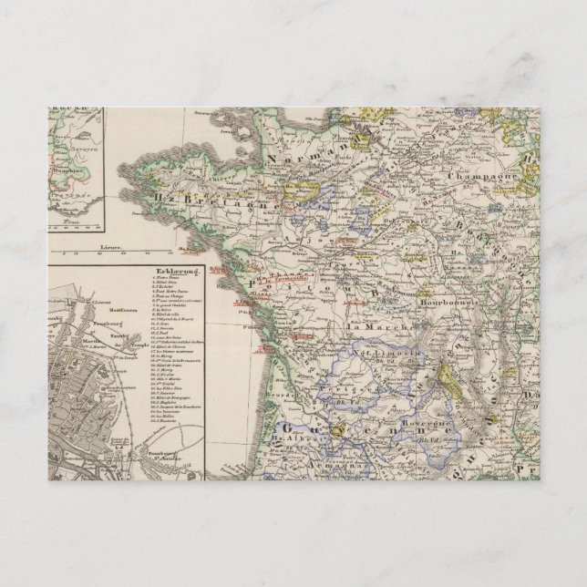 Postal Francia de 1461 a 1610 (Anverso)