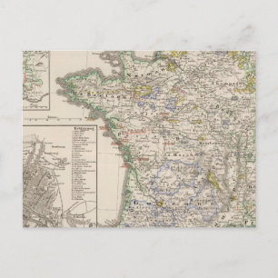 Postal Francia de 1461 a 1610