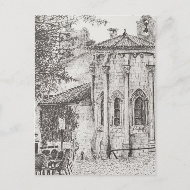 Postal Francia de Saint Emilion 2010 (Anverso)