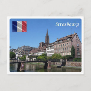 Postal Francia - Estrasburgo Starsburgo -