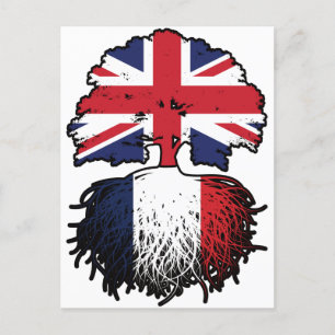 Postal Francia Francés Reino Unido Reino Unido Reino Unid
