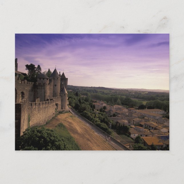 Postal FRANCIA, Languedoc Carcassonne 2 (Anverso)