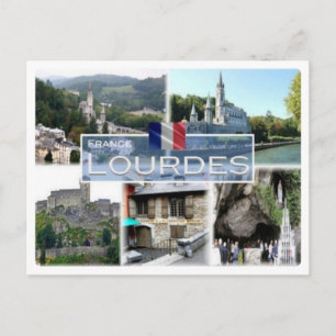 Postal Francia - Lourdes -