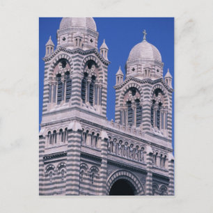 Postal Francia, Marsella, Provenza. Catedral de la Catedr