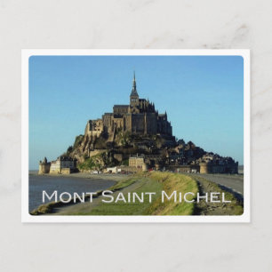 Postal Francia - Normandía - Mont Saint-Michel -