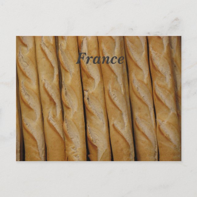 Postal Francia - Pan francés (Anverso)