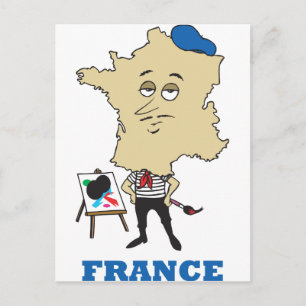 Postal Francia personalizado
