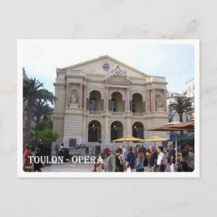 Postal Francia - Riviera francesa - Costa Azul - Toulon -