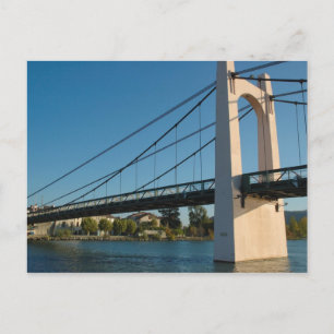 Postal Francia, Ródano-Alpes, Condrieu, puente sobre 2